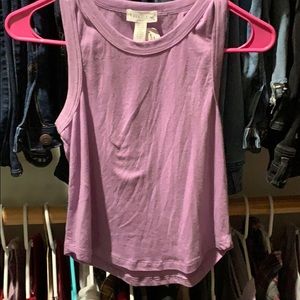 Purple tank top